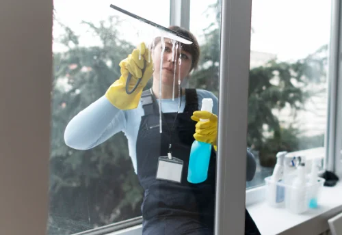 Nettoyage de vitres intérieures et extérieures à Mésigny